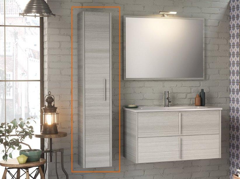 Colonne de salle de bains Smile 28x25 h150 mélèze gris | IperCeramica