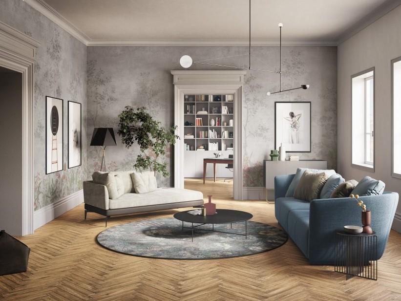 Papier Peint Floral - Sognante | IperCeramica