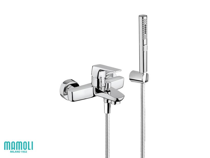 Mitigeur mural monocommande de baignoire Spartaco chrome | IperCeramica