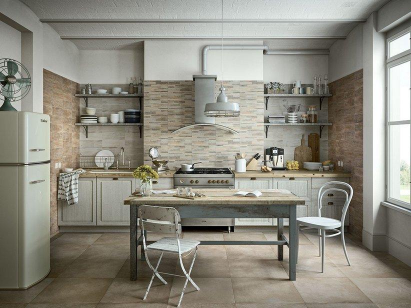 Carrelage mural Taiga Beige 25x40 effet bois beige | IperCeramica
