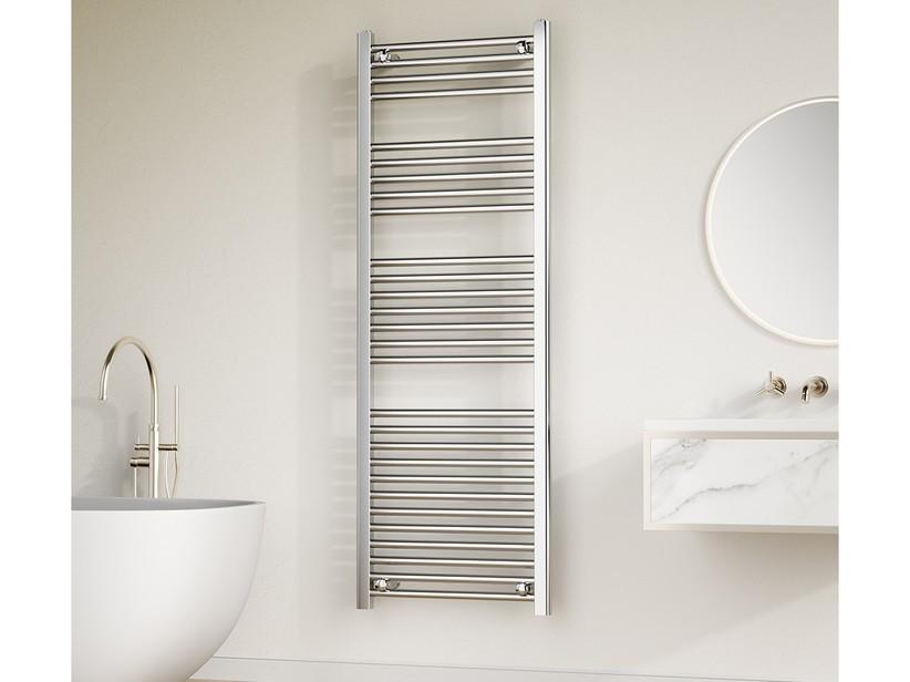Radiateur sèche-serviettes Flame 142x50 chrome brillant | IperCeramica