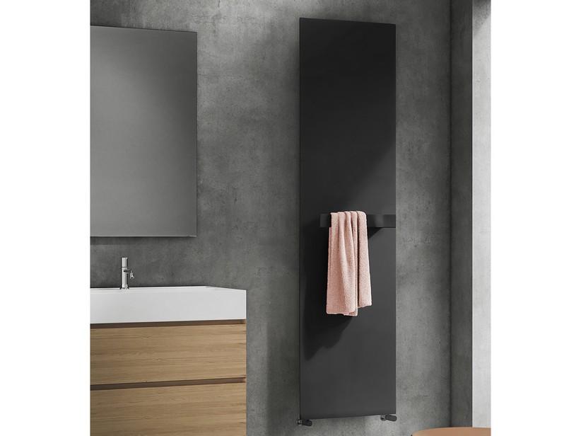 Radiateur avec sèche-serviettes Vanity Evo 1820x520 mm noir brillant | IperCeramica