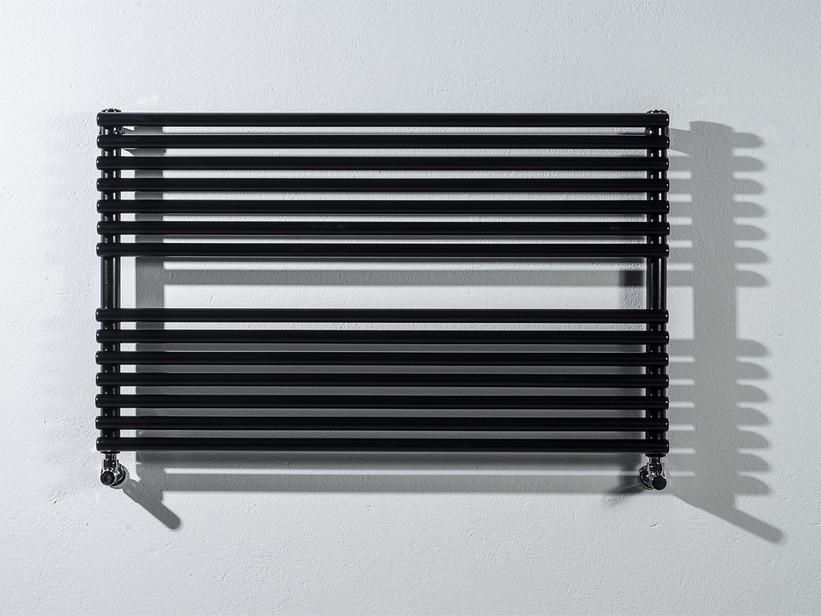 Radiateur sèche-serviette horizontal Without L120xH61 noir mat | IperCeramica