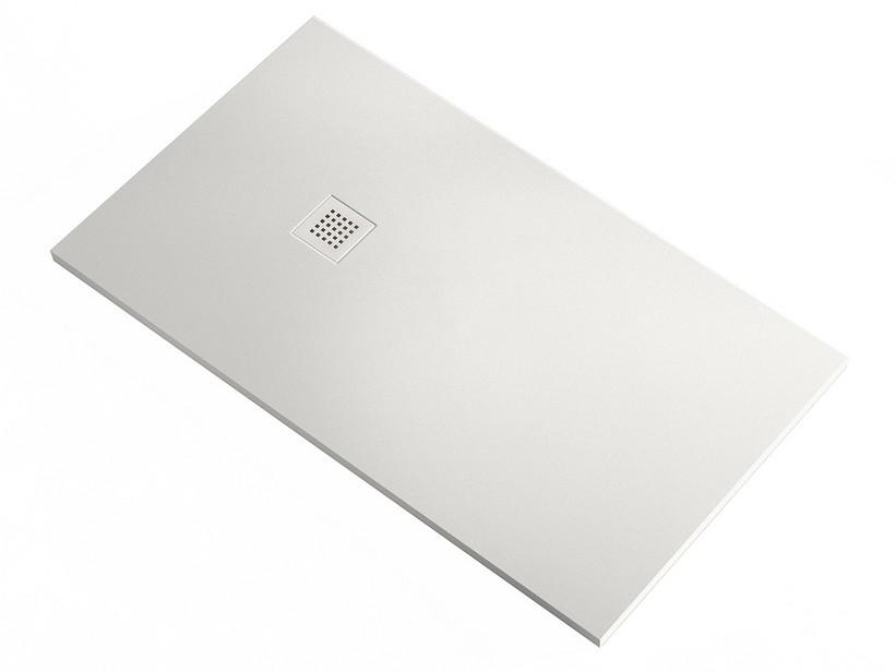 Receveur de douche Velluto 90x70 H3 résine blanc | IperCeramica