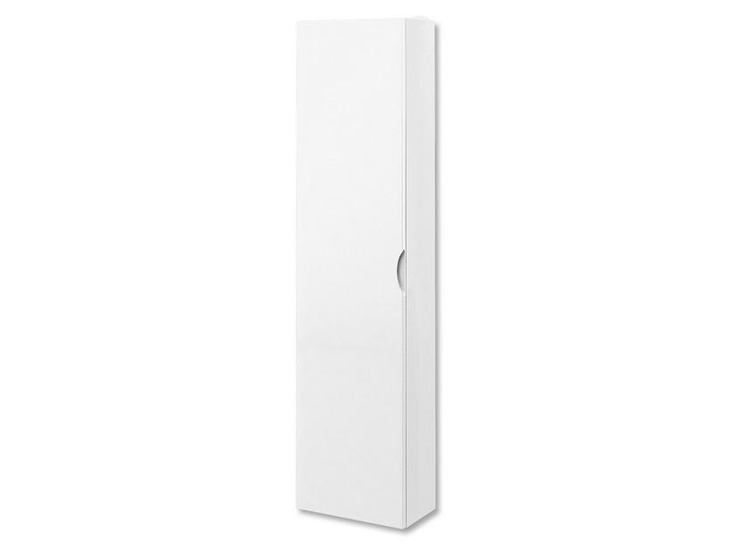 Colonne de salle de bain Wave 35x140 cm 1 porte blanc mat | IperCeramica