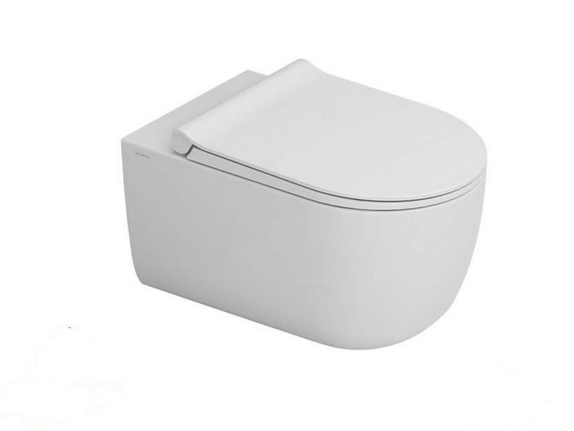 WC suspendu Ceramica Dolomite Roma Vortex blanc mat | IperCeramica