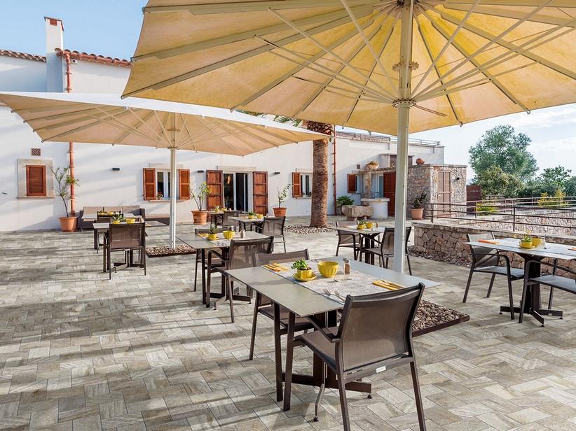 Carrelage Quarzite Bianca XOUT 18 20X20 grès cérame extérieur épaisseur 18mm effet pierre claire | IperCeramica
