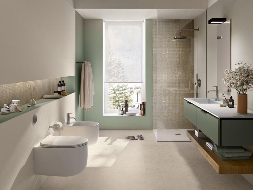 Mosaïque verre Zinco avec feuille d'or 29,5x29,5 Or | IperCeramica