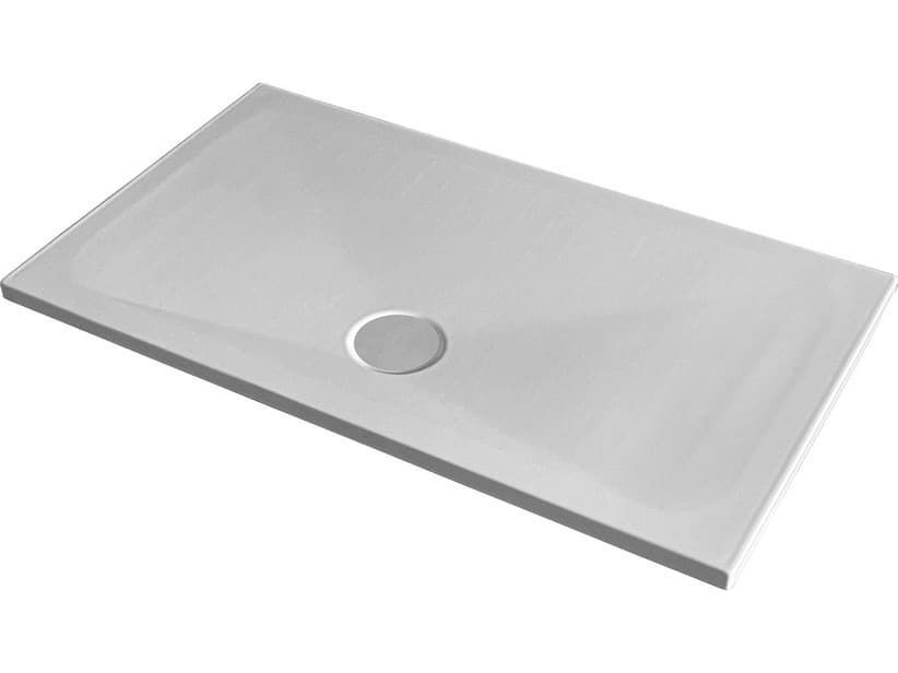 Duschwanne Puro Rechteckig 120x70 Baumwolle Weiß Matt | IperCeramica Duschwanne Puro Rechteckig 120x70 Baumwolle Weiß Matt | IperCeramica