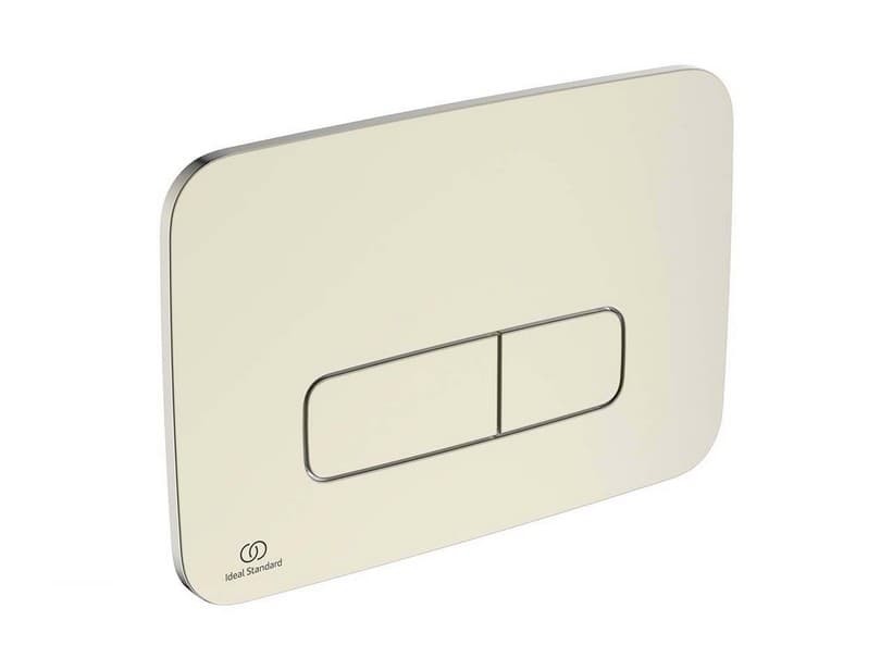 WC-Betätigungsplatte Ideal Standard Oleas mit M3-Betätigung Silber Satiniert | IperCeramica WC-Betätigungsplatte Ideal Standard Oleas mit M3-Betätigung Silber Satiniert | IperCeramica