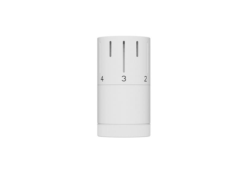 Thermostatkopf Flame Ts04 Weiß matt | IperCeramica Thermostatkopf Flame Ts04 Weiß matt | IperCeramica