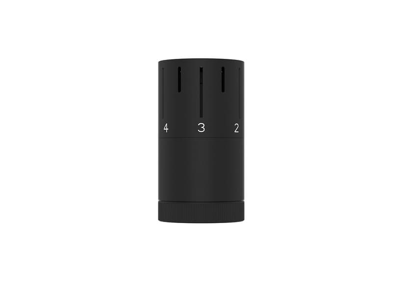 Thermostatkopf Flame Ts04 Schwarz matt | IperCeramica Thermostatkopf Flame Ts04 Schwarz matt | IperCeramica