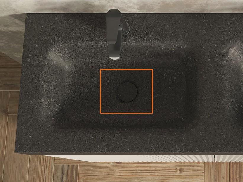 Faro Ablaufgarnitur für Waschbecken Click Click Quarzit hell | IperCeramica Faro Ablaufgarnitur für Waschbecken Click Click Quarzit hell | IperCeramica