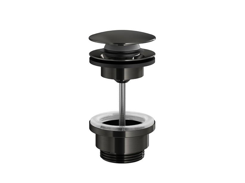 RN Ablaufgarnitur universal Click-Clack Gun Metal | IperCeramica RN Ablaufgarnitur universal Click-Clack Gun Metal | IperCeramica
