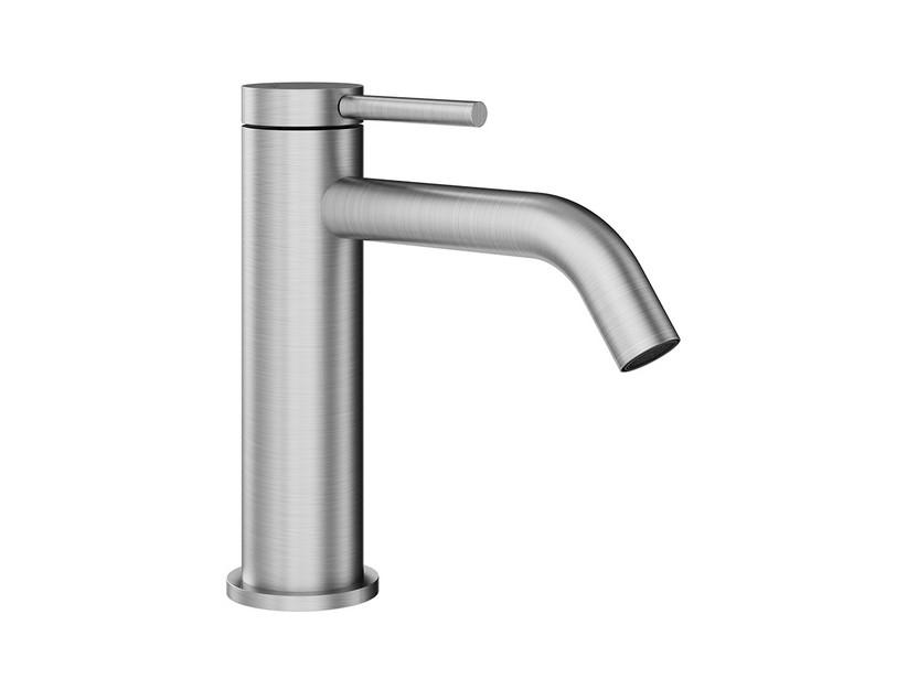 Waschtischarmatur Stelo ohne Ablauf Chrom gebürstet | IperCeramica Waschtischarmatur Stelo ohne Ablauf Chrom gebürstet | IperCeramica