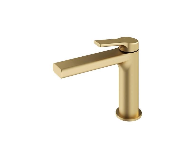 Waschtischarmatur Trend ohne Ablauf Gold satiniert | IperCeramica Waschtischarmatur Trend ohne Ablauf Gold satiniert | IperCeramica