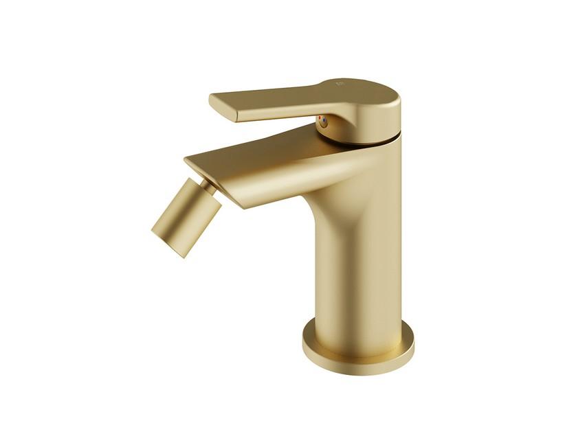 Bidetarmatur Trend ohne Ablauf Gold satiniert | IperCeramica Bidetarmatur Trend ohne Ablauf Gold satiniert | IperCeramica