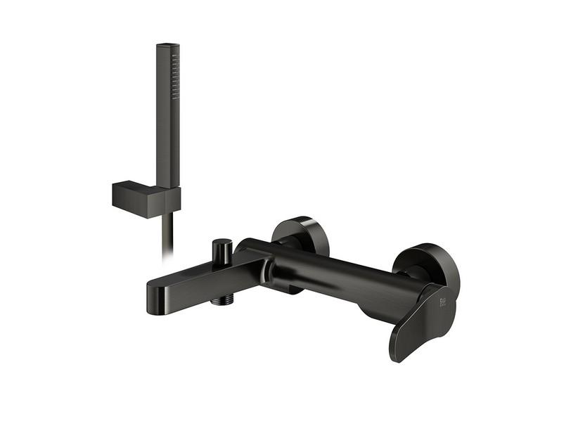Badewannenarmatur Mamba mit Ausstattung Gun Metal | IperCeramica Badewannenarmatur Mamba mit Ausstattung Gun Metal | IperCeramica