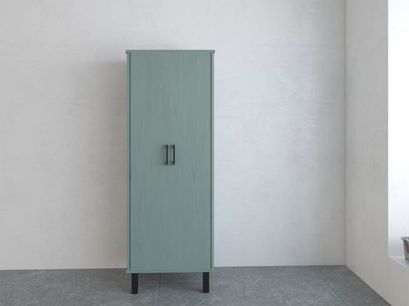 Hochschrank Smeraldo 60x50x162 cm aus PVC Grün | IperCeramica Hochschrank Smeraldo 60x50x162 cm aus PVC Grün | IperCeramica