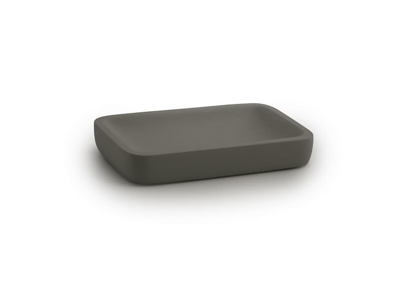 Seifenschale Joy Gun Metal matt | IperCeramica Seifenschale Joy Gun Metal matt | IperCeramica