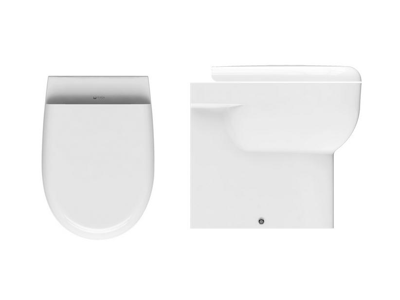 STAND-WC ASTRA RIMLESS WANDBÜNDIG WAND/FUSSBODEN-ABFLUSS WEISS GLÄNZEND | IperCeramica STAND-WC ASTRA RIMLESS WANDBÜNDIG WAND/FUSSBODEN-ABFLUSS WEISS GLÄNZEND | IperCeramica