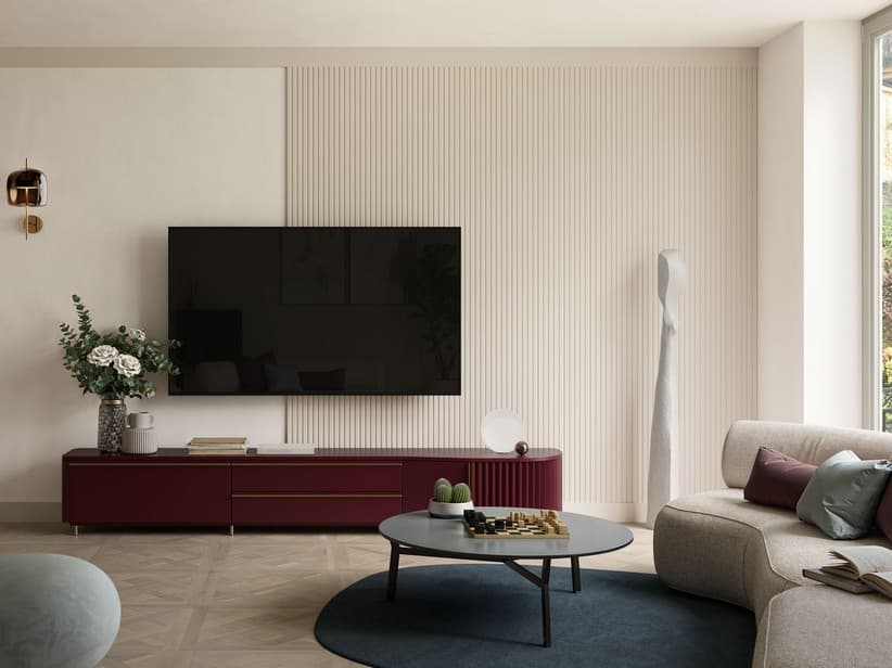 Dekorative Täfelung Cannettato Big 300x2000 3D-Effekt zu lackieren | IperCeramica Dekorative Täfelung Cannettato Big 300x2000 3D-Effekt zu lackieren | IperCeramica