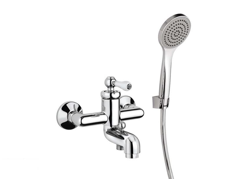 Mischer Badewannenarmatur mit Ausstattung Mamoli Toscana Chrom | IperCeramica Mischer Badewannenarmatur mit Ausstattung Mamoli Toscana Chrom | IperCeramica