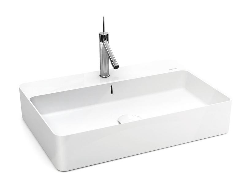 WAND/AUFSATZ-WASCHBECKEN SANTONA 60X42X13 cm KERAMIK WEISS GLÄNZEND | IperCeramica WAND/AUFSATZ-WASCHBECKEN SANTONA 60X42X13 cm KERAMIK WEISS GLÄNZEND | IperCeramica