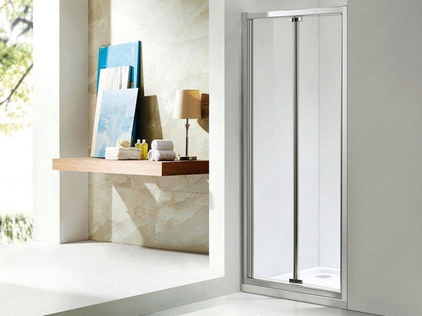 DUSCHFALTTÜR NEPTUM 100xH190 Erw 97/101 cm GLASSTÄRKE 5 mm TRANSPARENT CHROM | IperCeramica DUSCHFALTTÜR NEPTUM 100xH190 Erw 97/101 cm GLASSTÄRKE 5 mm TRANSPARENT CHROM | IperCeramica