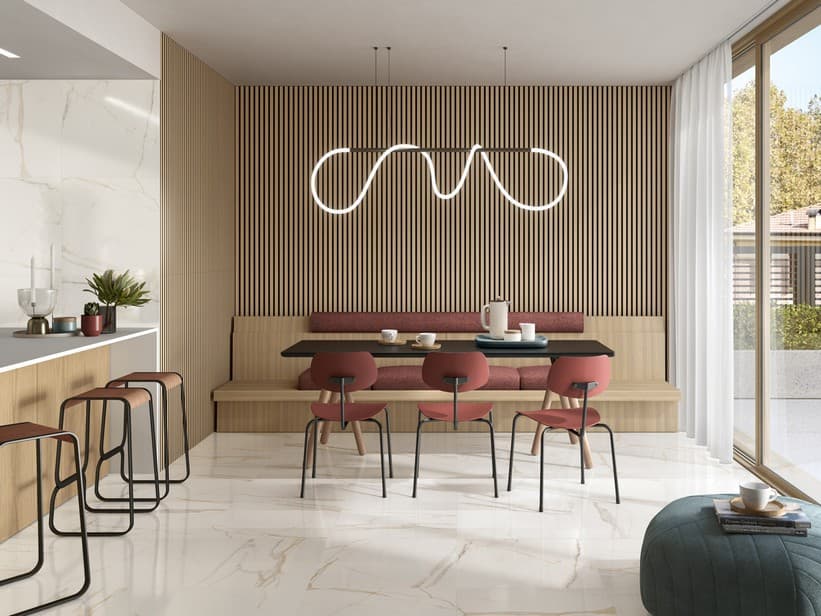 Dekorplatte Mikado Natural 520x1500 in Leisten aus hellem Holz | IperCeramica Dekorplatte Mikado Natural 520x1500 in Leisten aus hellem Holz | IperCeramica
