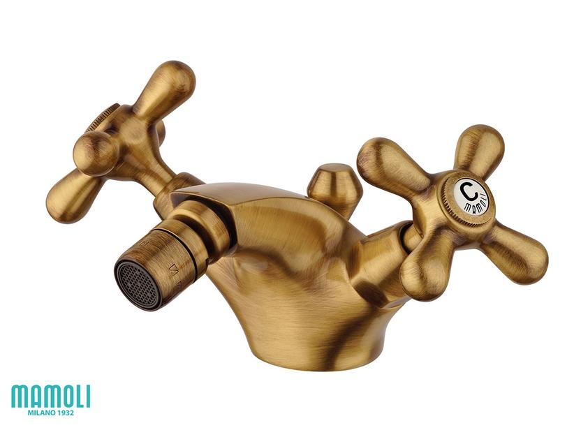 Armatur für Bidet EPOQUE mit Abfluss Einloch Bronze | IperCeramica Armatur für Bidet EPOQUE mit Abfluss Einloch Bronze | IperCeramica