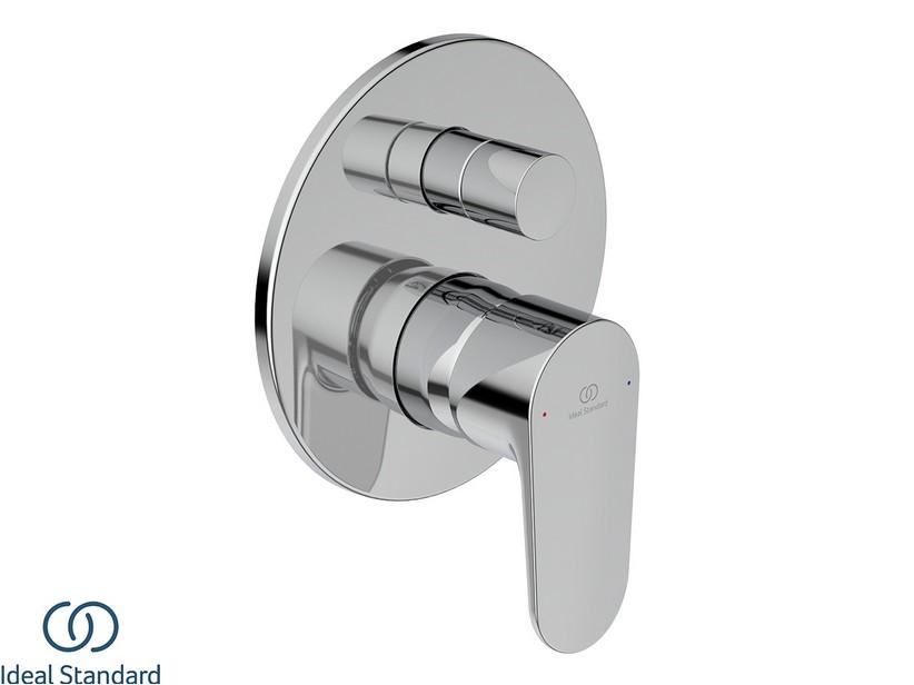 Einhebelarmatur für Dusche Einbau mit 2-Wege-Umschaltventil IDEAL STANDARD® CERAFINE O Chrom | IperCeramica Einhebelarmatur für Dusche Einbau mit 2-Wege-Umschaltventil IDEAL STANDARD® CERAFINE O Chrom | IperCeramica