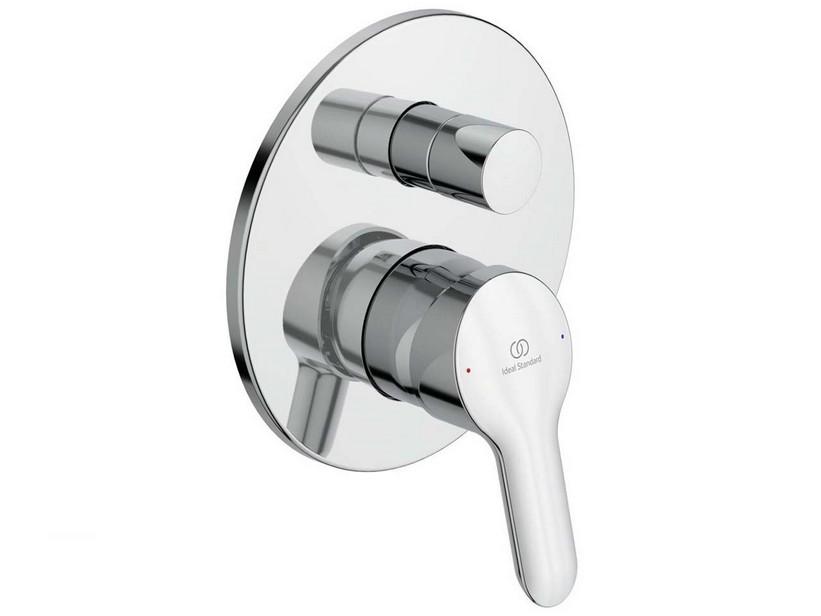 Mischer Einhebelarmatur Dusche Einbau mit Umschaltventil Ideal Standard Alpha Chrom | IperCeramica Mischer Einhebelarmatur Dusche Einbau mit Umschaltventil Ideal Standard Alpha Chrom | IperCeramica