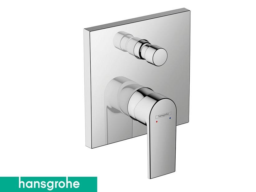 Mischer Blende für Einbau-Duscharmatur iBox Hansgrohe Vernis Shape mit Umschaltventil Chrom | IperCeramica Mischer Blende für Einbau-Duscharmatur iBox Hansgrohe Vernis Shape mit Umschaltventil Chrom | IperCeramica