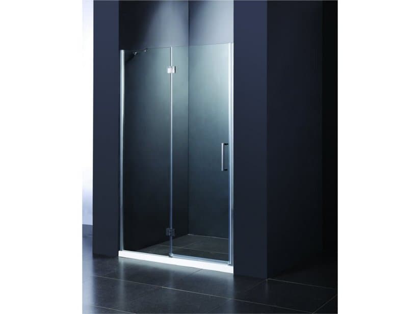DUSCHDREHTÜR FANTASY2 100 cm H190 Erw 100,8/102,8 GLASSTÄRKE 6mm TRANSPARENT CHROM | IperCeramica DUSCHDREHTÜR FANTASY2 100 cm H190 Erw 100,8/102,8 GLASSTÄRKE 6mm TRANSPARENT CHROM | IperCeramica