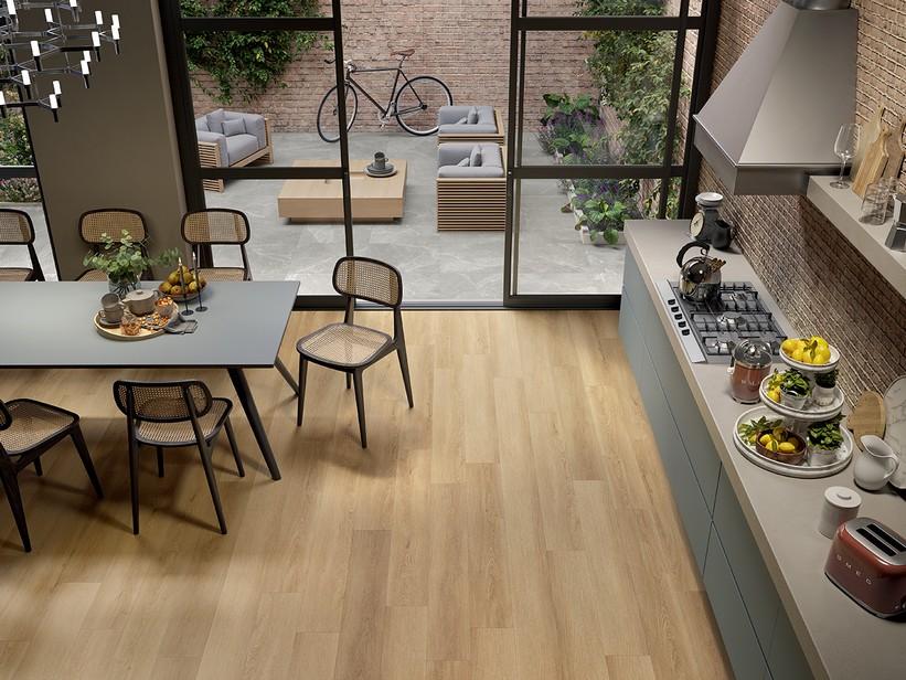 SPC-Bodenbelag Safari Honey Eichenholzoptik Natur | IperCeramica SPC-Bodenbelag Safari Honey Eichenholzoptik Natur | IperCeramica