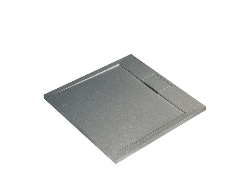 Duschwanne Ideal Standard Ultraflat-S i.Life Quadratisch 100x100 cm Graues Harz | IperCeramica Duschwanne Ideal Standard Ultraflat-S i.Life Quadratisch 100x100 cm Graues Harz | IperCeramica