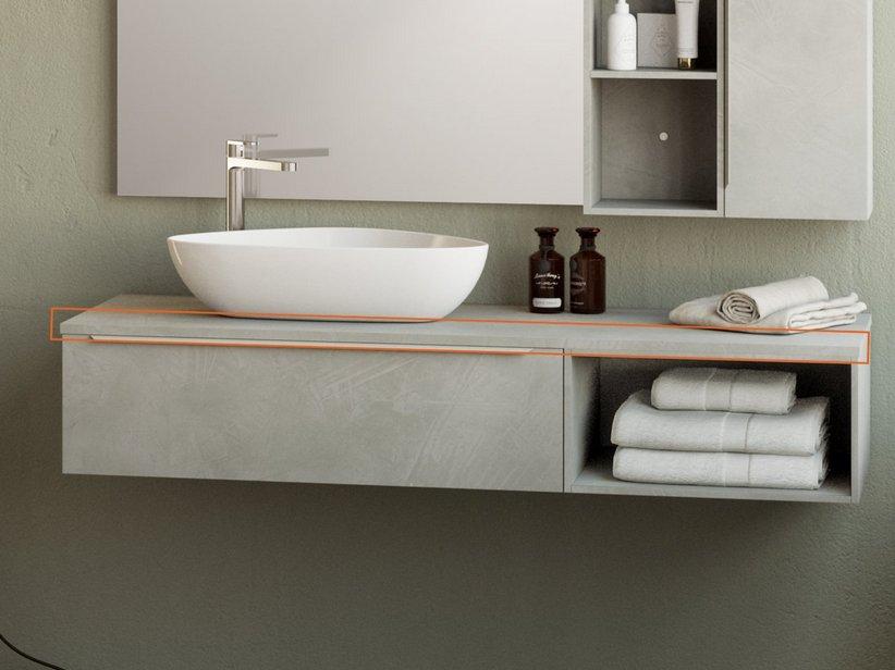 PLATTE TRENDY 141x51xH1,2 cm ZEMENTOPTIK HELL | IperCeramica PLATTE TRENDY 141x51xH1,2 cm ZEMENTOPTIK HELL | IperCeramica