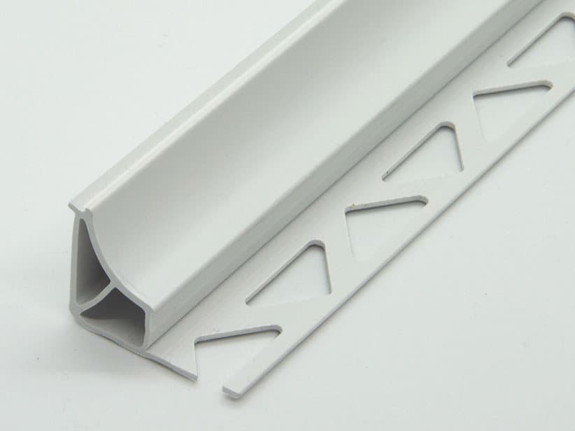 Eckprofil Innen Global Cove Mb PVC Weiß Höhe 10mm Länge 2,50m | IperCeramica Eckprofil Innen Global Cove Mb PVC Weiß Höhe 10mm Länge 2,50m | IperCeramica