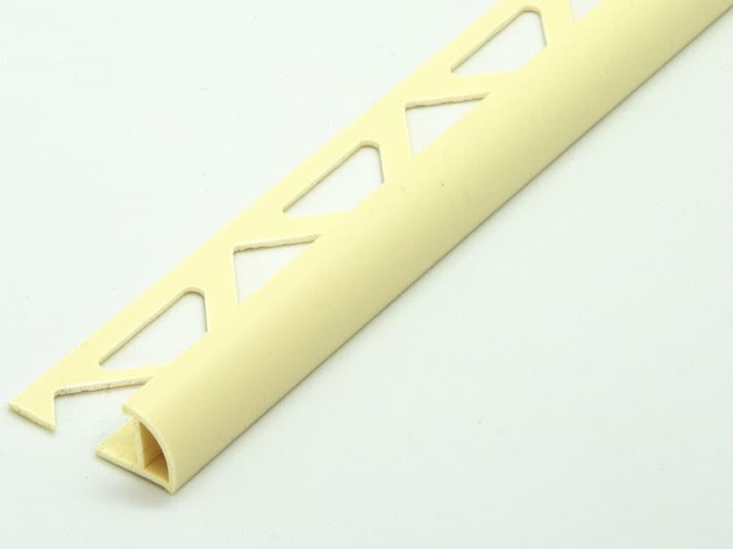 Winkelprofil Global Round PVC Elfenbein 8mm 2,70m | IperCeramica Winkelprofil Global Round PVC Elfenbein 8mm 2,70m | IperCeramica
