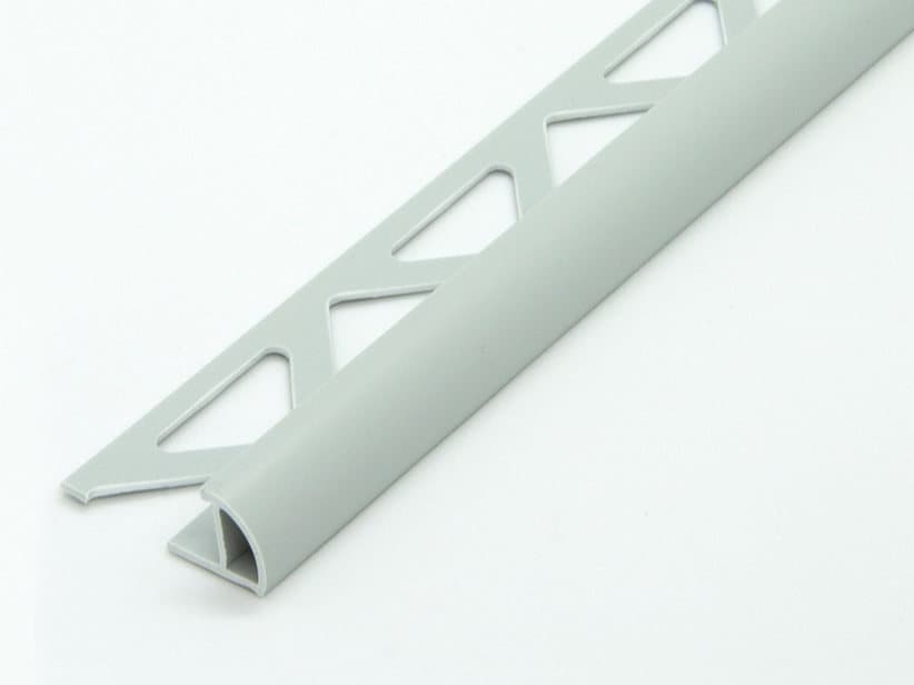 Winkelprofil Global Round PVC Hellgrau 8mm 2,70m | IperCeramica Winkelprofil Global Round PVC Hellgrau 8mm 2,70m | IperCeramica