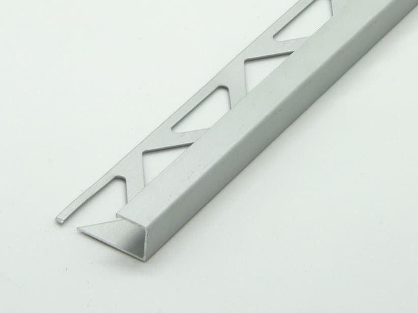 Eckprofil Global Square eloxiertes Aluminium Silber 12,5mm 2,70m | IperCeramica Eckprofil Global Square eloxiertes Aluminium Silber 12,5mm 2,70m | IperCeramica