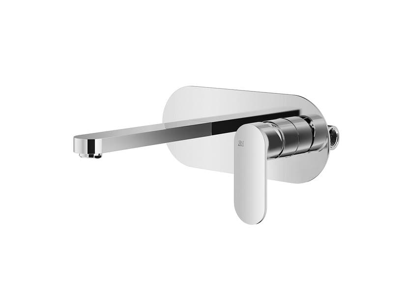 Waschtischarmatur ad der Wand Olmo Chrom glänzend | IperCeramica Waschtischarmatur ad der Wand Olmo Chrom glänzend | IperCeramica