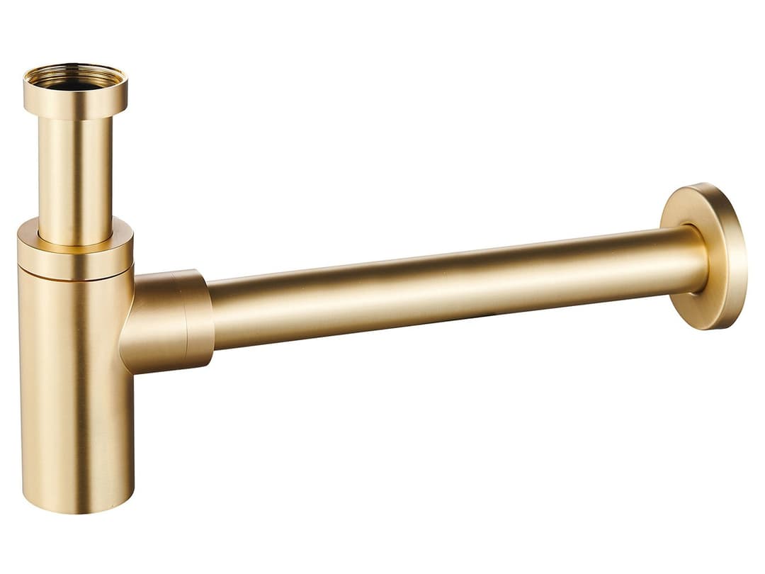 Siphon hoch für Waschbecken rund 11/4 Soft Gold | IperCeramica Siphon hoch für Waschbecken rund 11/4 Soft Gold | IperCeramica