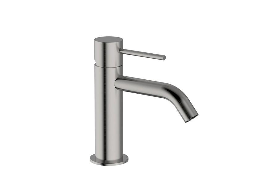 Waschtischarmatur Detroit ohne Ablauf aus gebürstetem Nickel | IperCeramica Waschtischarmatur Detroit ohne Ablauf aus gebürstetem Nickel | IperCeramica