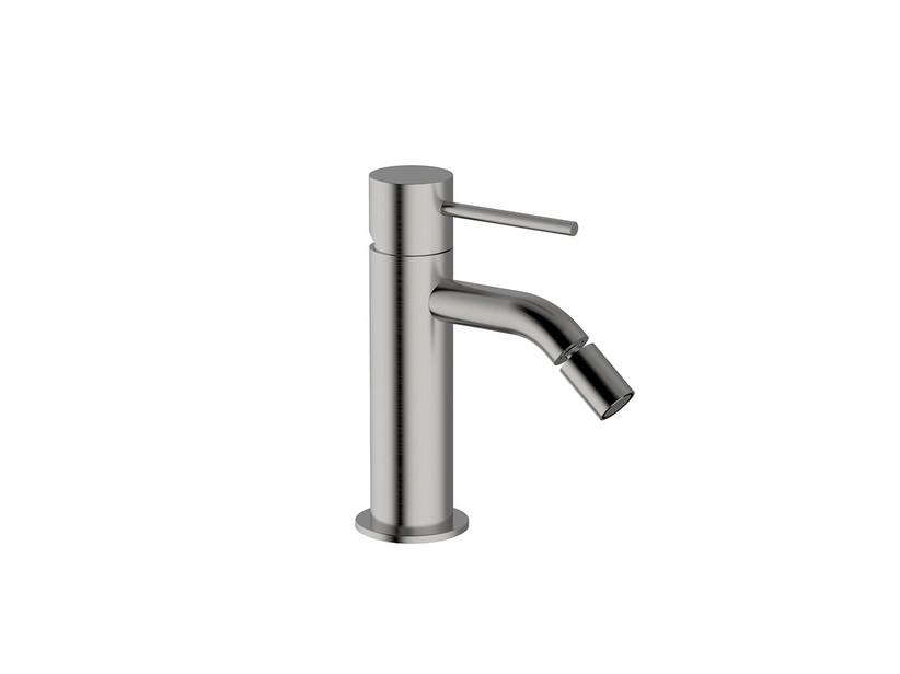 Bidetarmatur Detroit ohne Ablauf aus gebürstetem Nickel | IperCeramica Bidetarmatur Detroit ohne Ablauf aus gebürstetem Nickel | IperCeramica