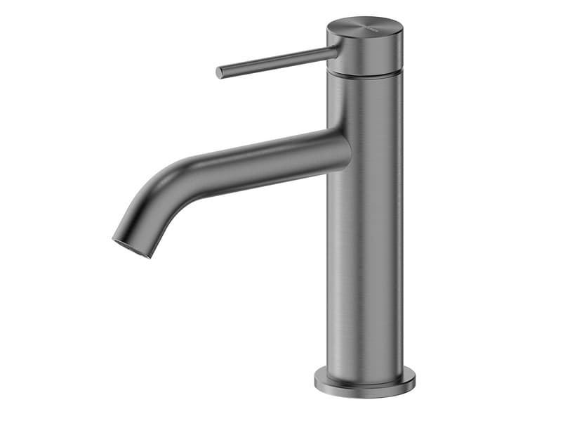 Waschtischarmatur ohne Ablauf Spring Edelstahl 304 Gun Metal | IperCeramica Waschtischarmatur ohne Ablauf Spring Edelstahl 304 Gun Metal | IperCeramica