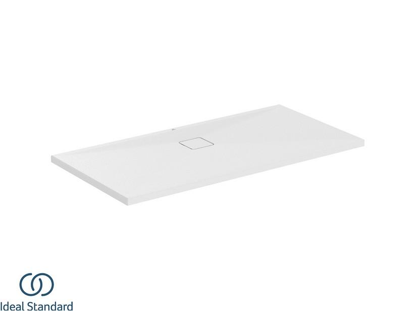 Duschwanne Ideal Standard® ULTRA FLAT EVO 140x70 H3,5 cm aus mattweißem Harz | IperCeramica Duschwanne Ideal Standard® ULTRA FLAT EVO 140x70 H3,5 cm aus mattweißem Harz | IperCeramica