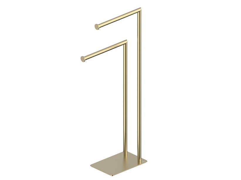 Handtuchhalter Spring Edelstahl 304 gebürstetes Gold | IperCeramica Handtuchhalter Spring Edelstahl 304 gebürstetes Gold | IperCeramica
