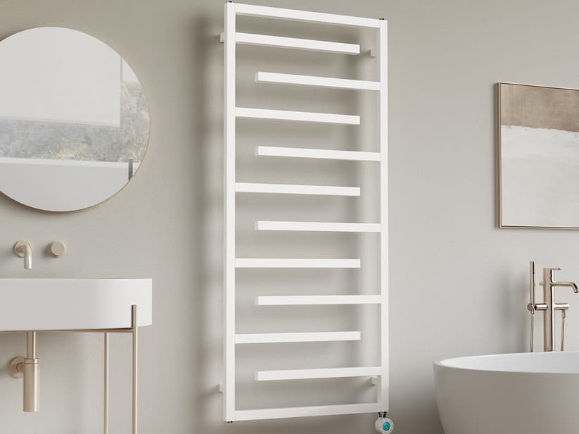 Handtuchheizkörper Tetris EL 138x60 Weiß matt | IperCeramica Handtuchheizkörper Tetris EL 138x60 Weiß matt | IperCeramica